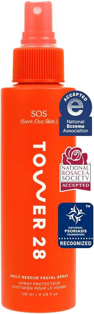Tower 28 SOS Daily Rescue Facial Spray - Hypochlorous Acid Spray to Help Reduce Redness, Calm Irr... | Amazon (US)
