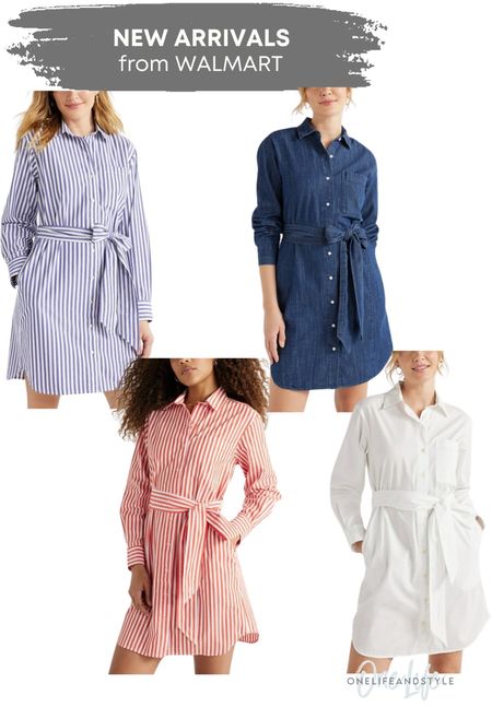New Walmart arrivals - classic collared shirt dresses  

#LTKFindsUnder50 #LTKSeasonal #LTKWorkwear