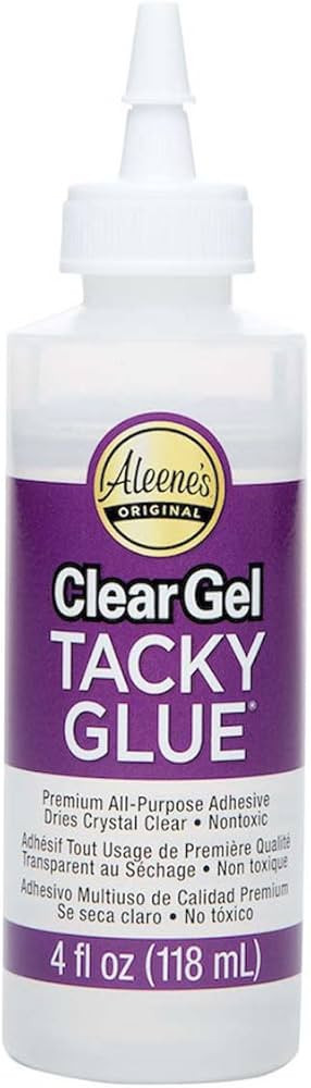Aleene's Clear Gel Tacky Glue 4oz | Amazon (US)