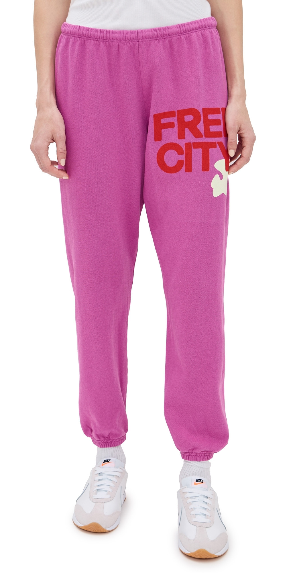 FREECITY Freecity Large Sweatpants Pinkbird S | Shopbop