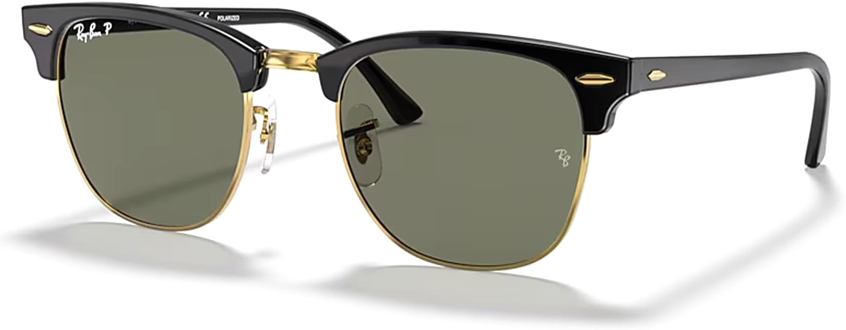 Ray-Ban RB3016 CLUBMASTER Sunglasses For Men For Women + BUNDLE with Designer iWear Eyewear Care ... | Amazon (US)