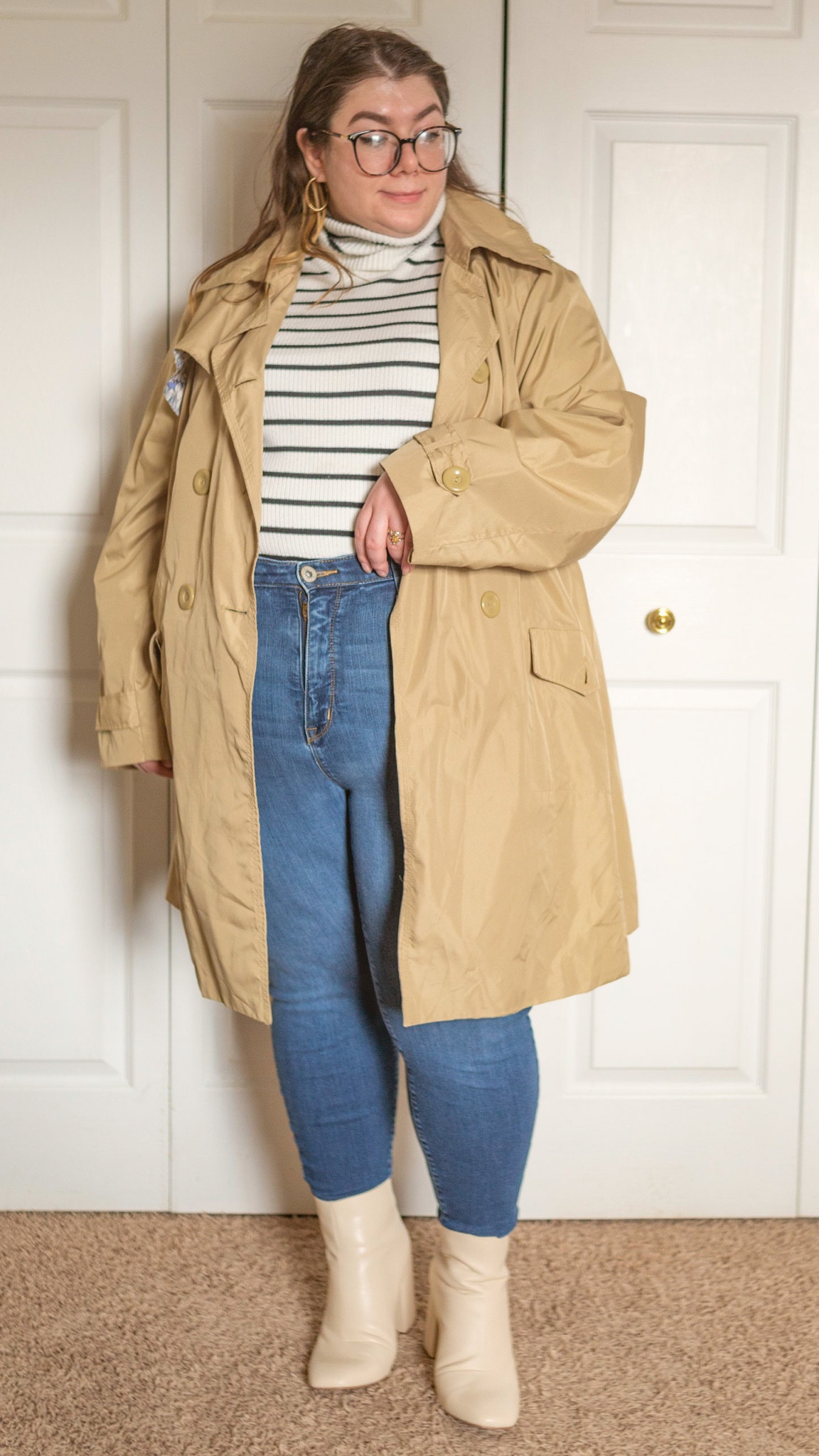 Plus size trench coat spring outfit 

#LTKstyletip #LTKSeasonal #LTKcurves