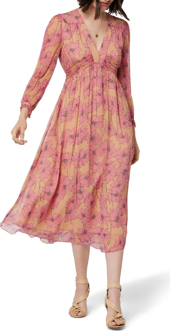 Joie Kaz Floral Silk Maxi Dress | Nordstrom | Nordstrom