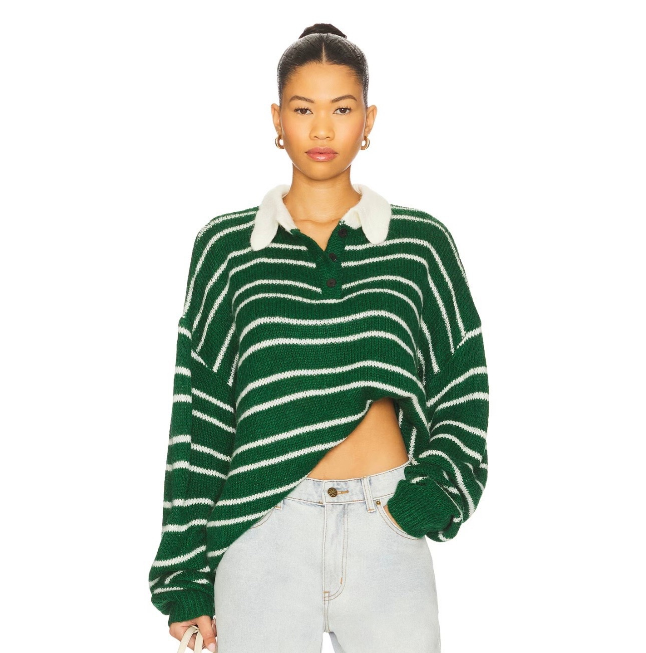 Obsessed with this color, style, and stripe detail! 

#LTKWorkwear #LTKootd