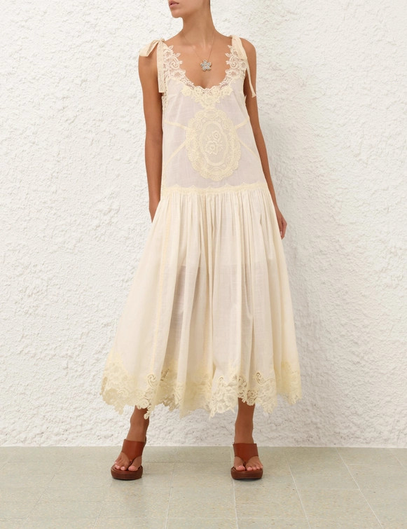 Cascadian Lace Midi Dress | ZIMMERMANN (US, CA, EU, MENA)