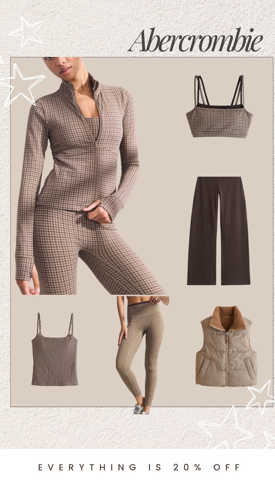 Ok brand new from Abercrombie and I am obsessing over this plaid print! Already thinking about fall and how cute this will be!! 

Also 20% off right now!

#LTKootd #LTKActive #LTKmomlife