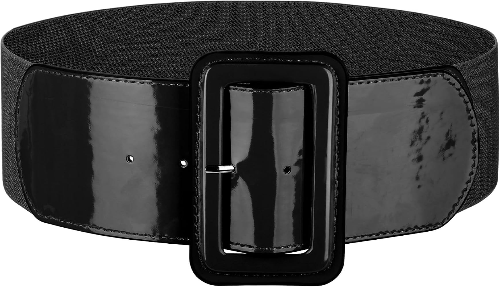 JASGOOD Women Wide Stretchy Belt Vintage Elastic Waist Belt for Dresses Fashion Ladies Waist Belt... | Amazon (US)