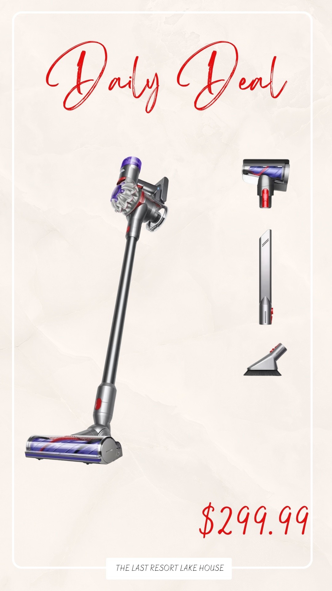 ✨ Daily Deal you’ll actually use
This cordless vacuum is powerful, lightweight, and comes with all the attachments to handle floors, furniture, and tight spots. Perfect for quick cleanups without dragging out the big vacuum — and the price is really good right now.

Tap to shop before this deal disappears 💛

#LTKmomlife #LTKHome #LTKFindsUnder50
