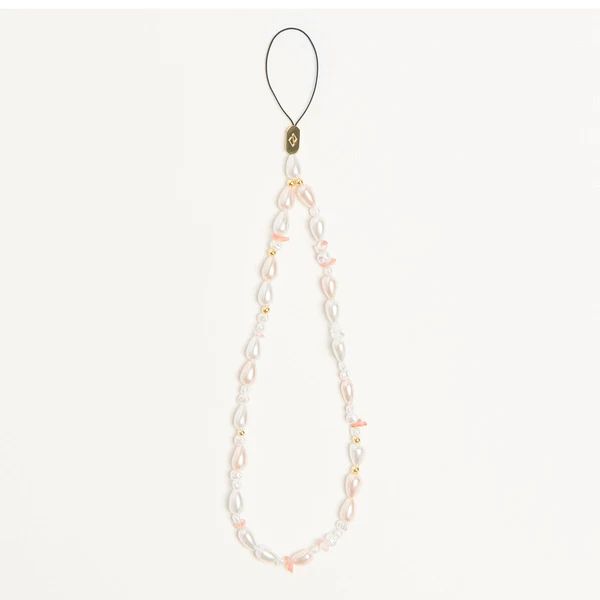 Rosé - Pink Pearl Phone Charm | BURGA