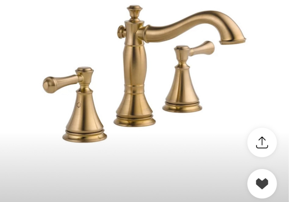 Cassidy widespread faucet in champagne bronze

#LTKHome #LTKxWayfair