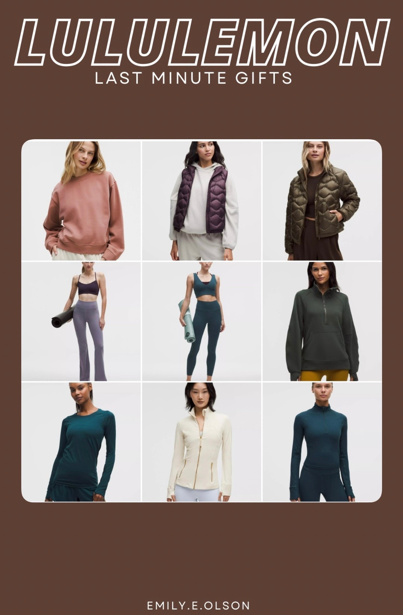 Gifts for her at lululemon! 

#LTKGiftGuide #LTKfitnessgoals #LTKHoliday