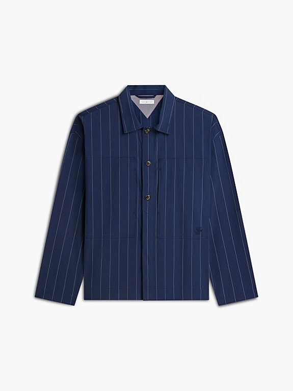 Relaxed Fit Overshirt mit Paper-Touch-Design | Tommy Hilfiger (DE)