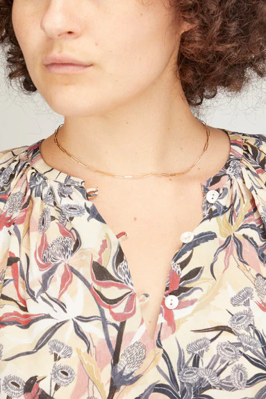 Delicate Paperclip Chain - 16" | Hampden Clothing