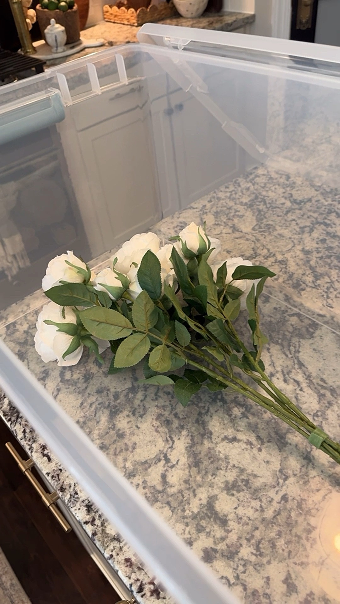 Great storage for those long floral stems. I also use garden tape to keep my stems all together and tidy!!

#LTKSeasonal #LTKHome #LTKstorytime