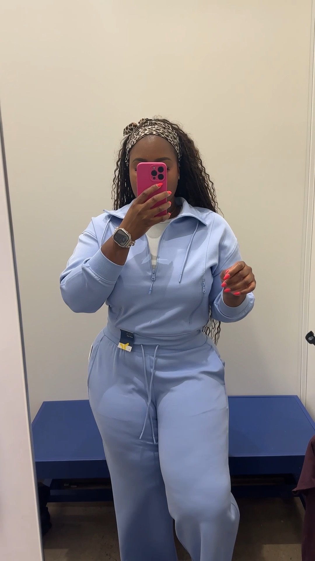 Hey my loves 💙. I went to Old Navy yesterday and ended up spending about $200🤦🏽‍♀️. I got the CUTEST items! Im 5'9 so I ended up buying most of my pants online. This set is perfect for your next airport outfit OR just a chill day paired with your fav uggs! 

#LTKPlusSize #LTKActive