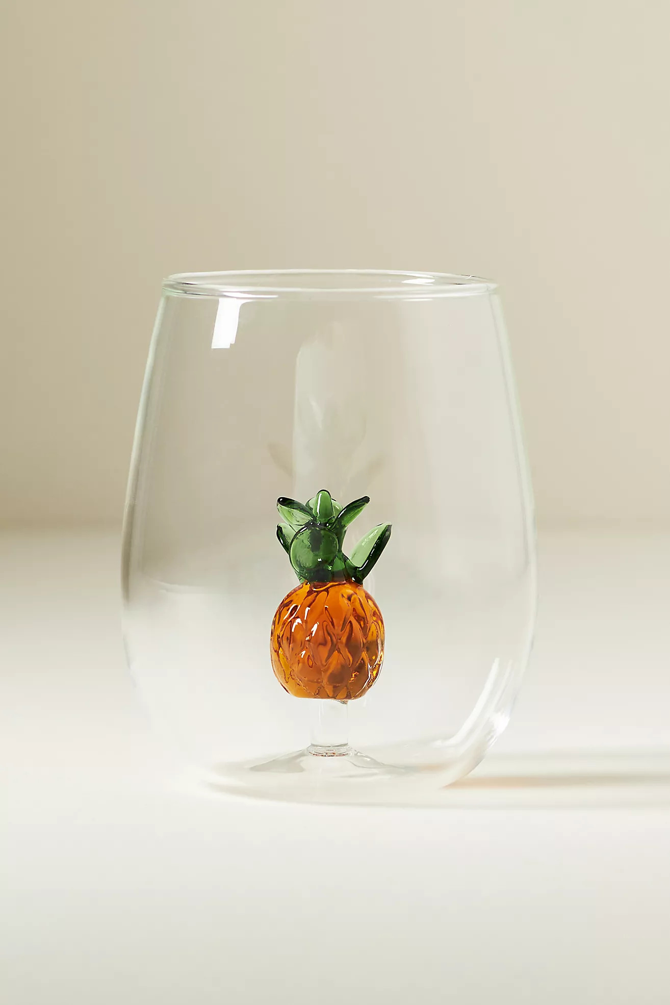 Cheerie Icon Stemless Wine Glass | Anthropologie (US)