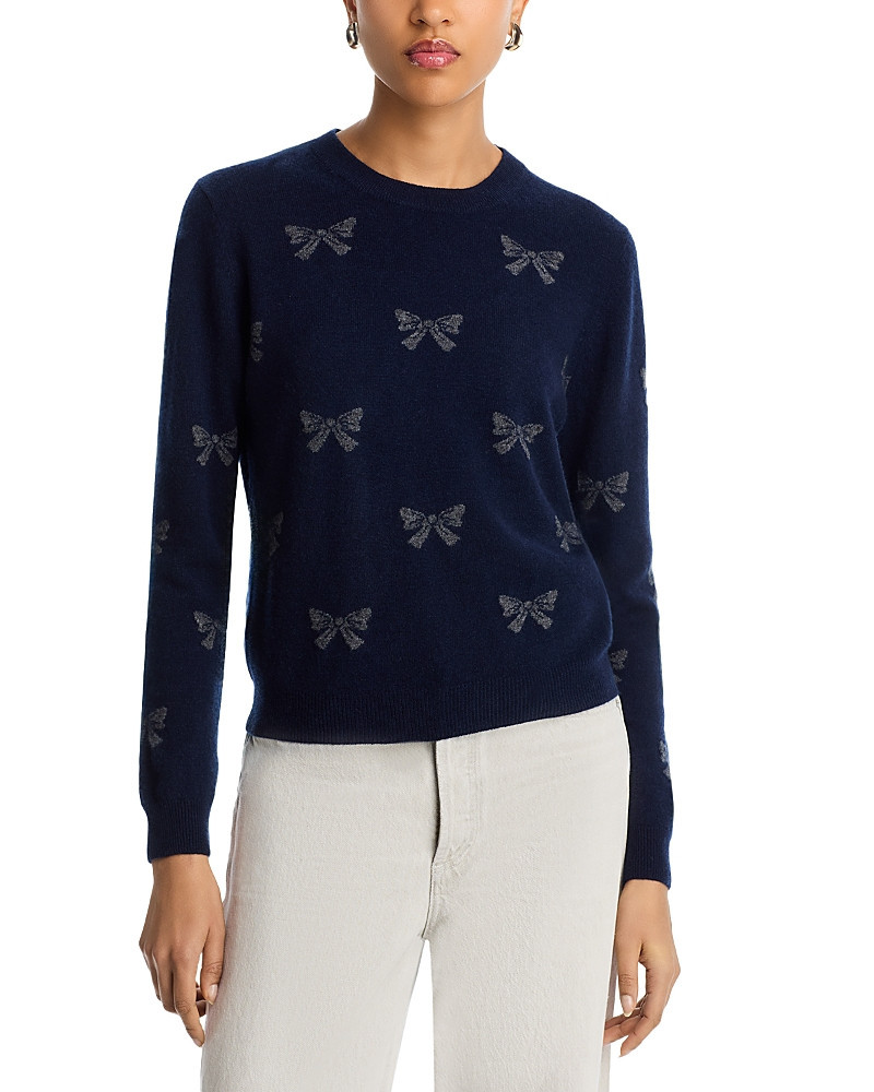 Jumper 1234 Cashmere Long Sleeve Bow Sweater | Bloomingdale's (US)