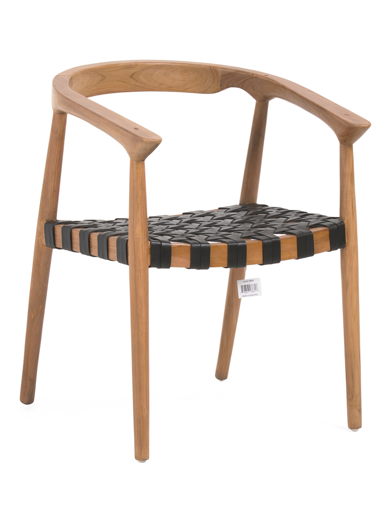 26x33 Solid Teak Wood Frame Chair | TJ Maxx