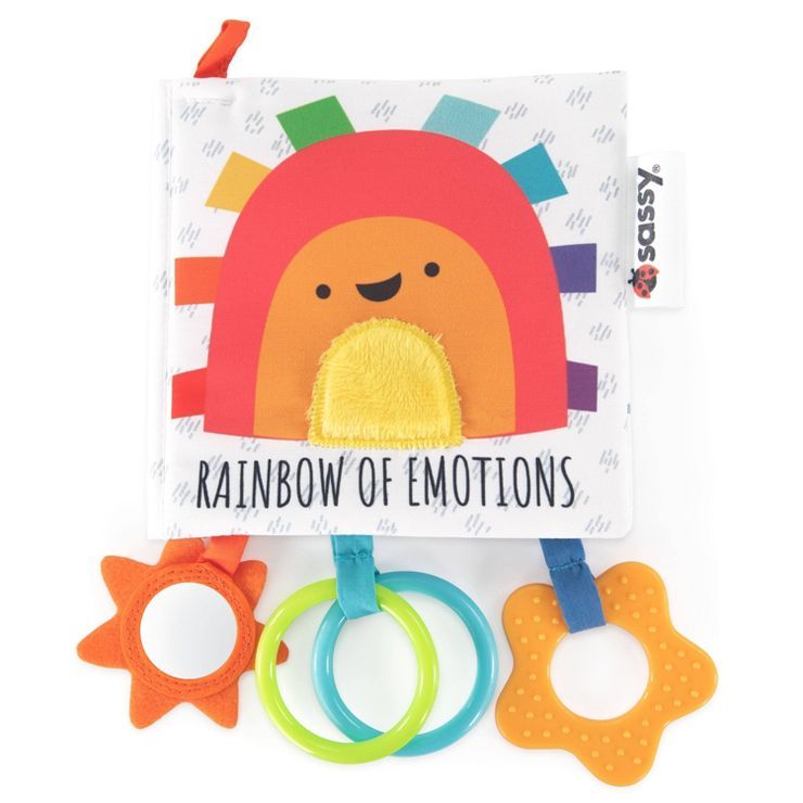 Sassy Toys Rainbow of Emotions Activity Book Baby Learning Toy | Target