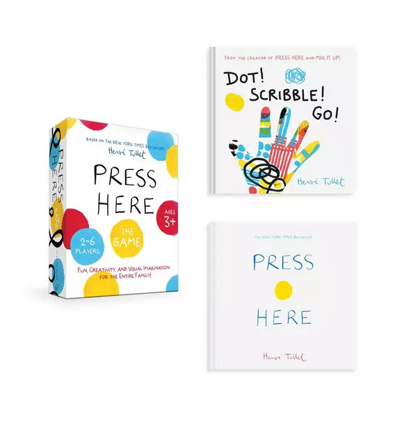 Herve Tullet Books & Game Set | Janie and Jack