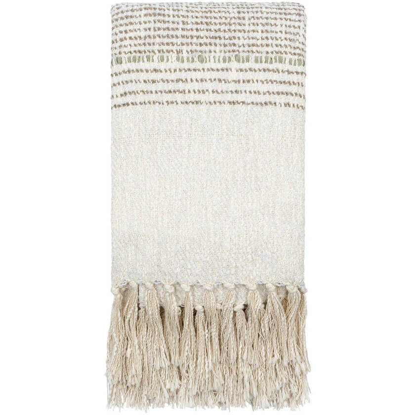 Prolo Light Beige Throw - Becki Owens x Livabliss | Mark & Day