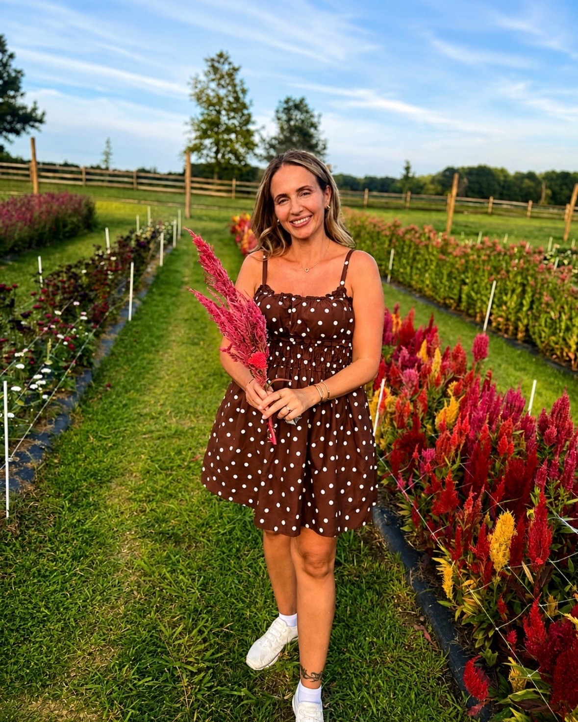 Polka dots at the pumpkin and flower 🌺 farm! ( on clearance)

#LTKSaleAlert #LTKActive #LTKSeasonal