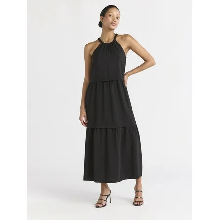 Sofia by Sofia Vergara Women s Braided Maxi Dress Above Ankle Length Sizes XS-XXXL | Walmart (US)