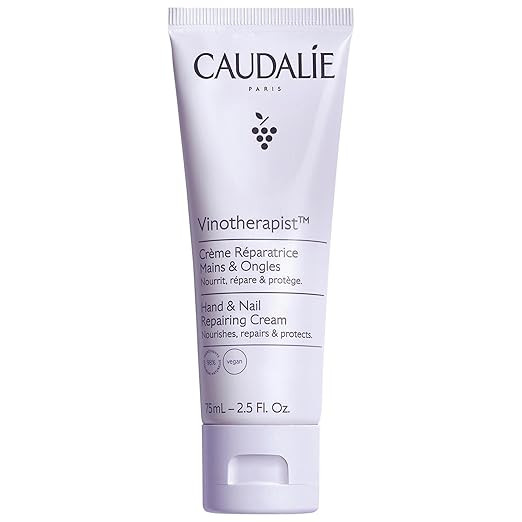 Caudalie Vinotherapist Hand and Nail Cream with Shea Butter and Grapeseed Oil, Vegan and Dermatol... | Amazon (US)