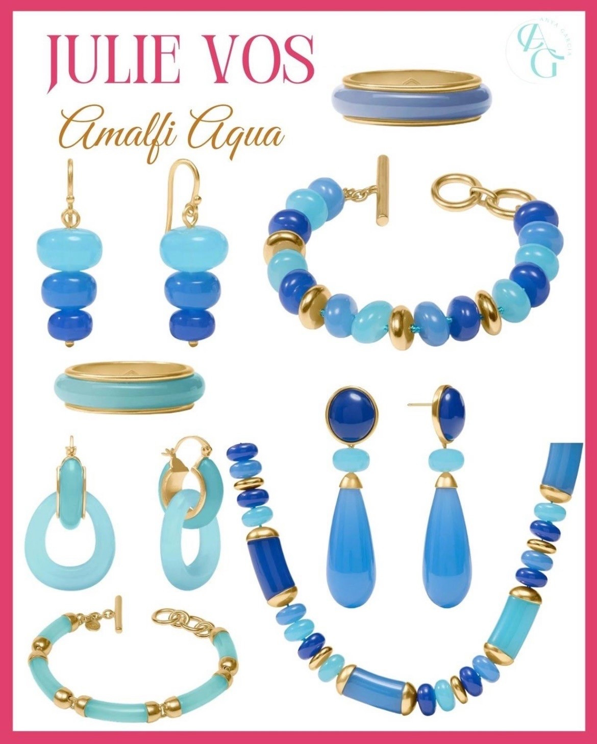 Julie Vos ~ Amalfi Aqua

#LTKworkwear #LTKbeauty #LTKwedding