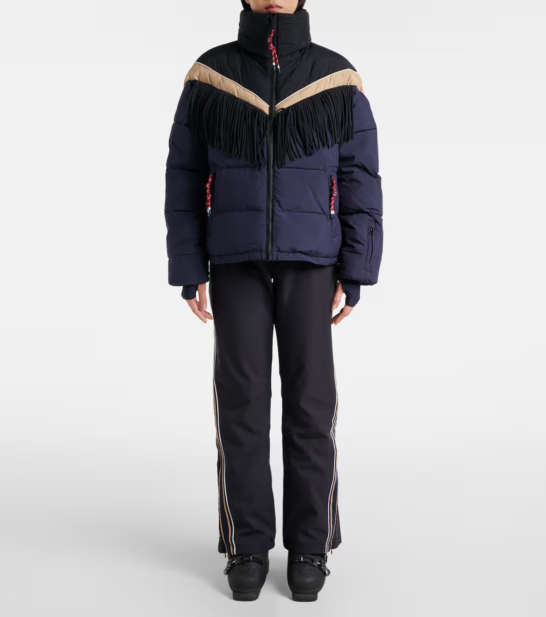 Fox fringed ski jacket | Mytheresa (US/CA)