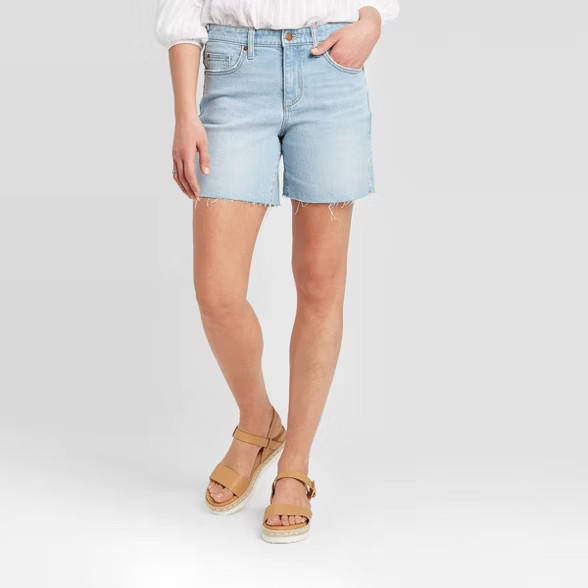 Women's High-Rise Boyfriend Jean Shorts - Universal Thread™ | Target