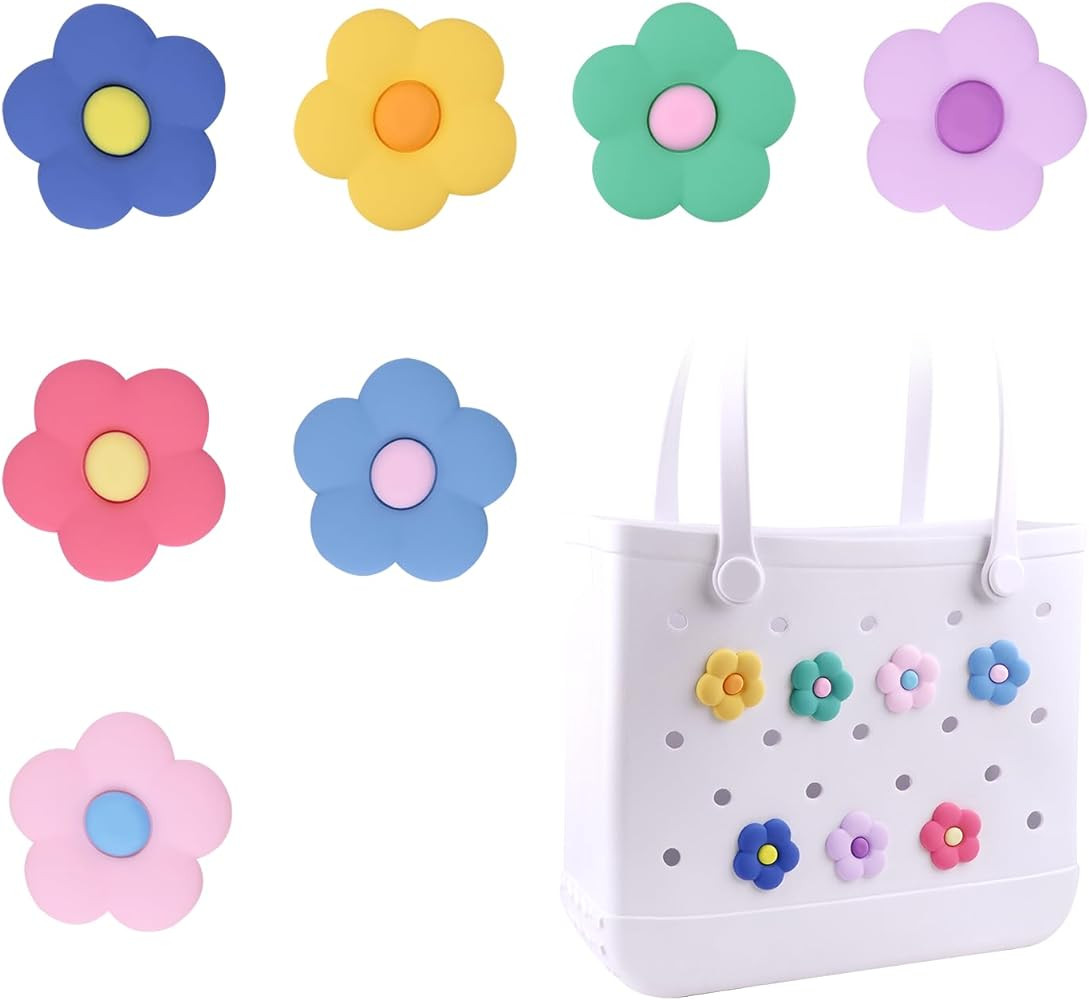 WORBSS Charms for Bogg Bag Accessories for Simple Modern Beach Bag Charms Decorative for Simply S... | Amazon (US)