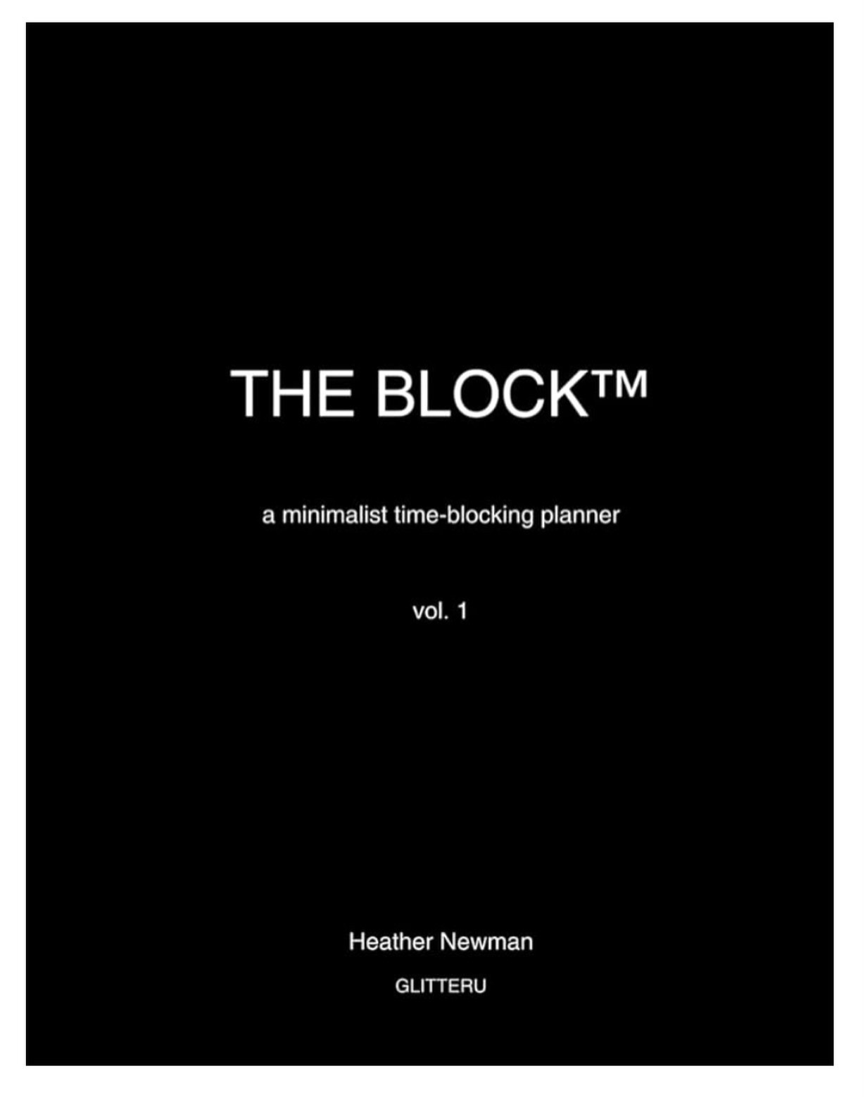 THE BLOCK.
vol. 1.
coming soon.

https://amzn.to/4sIRze8

#LTKselfcare #LTKmomlife #LTKgrwm