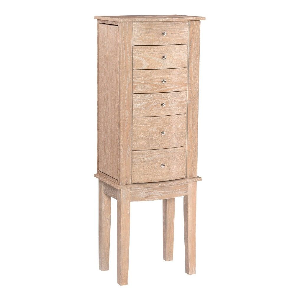 Marian Jewelry Armoire Natural - Powell Company | Target