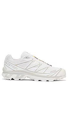 Salomon XT-6 in White & Lunar Rock from Revolve.com | Revolve Clothing (Global)