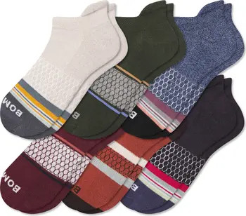 Bombas Assorted 6-Pack Stripe Ankle Socks | Nordstrom | Nordstrom