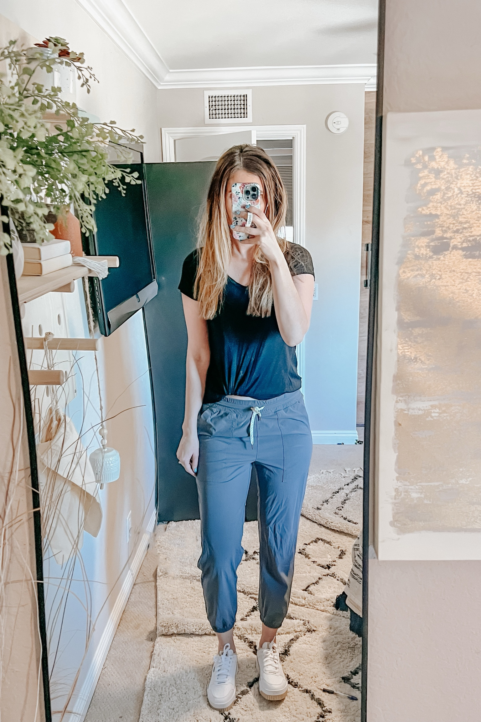 Casual outfit of the day. 
Vuori Miles Joggers- Size Large
Express V-tee- Size medium
Puma Shoes- size 9 (runs true to size) 




#outfitoftheday #outfittoday #ootd #todayslook #lookoftheday #winteroutfit #falloutfit #outfitdetails #abercrombie #womensoutfits #outfitinspo what I wore today, today's outfit, affordable outfit, look for less, affordable clothing, fashion, clothing, outfits, outfit ideas, outfit inspo, outfit inspiration, comfy style, mom outfit, moms, everyday outfit, casual style, my style, cozy outfit, boy mama, mama outfits, mamahood, homebody, work from home outfit, wfh

#LTKshoecrush #LTKunder50 #LTKfit