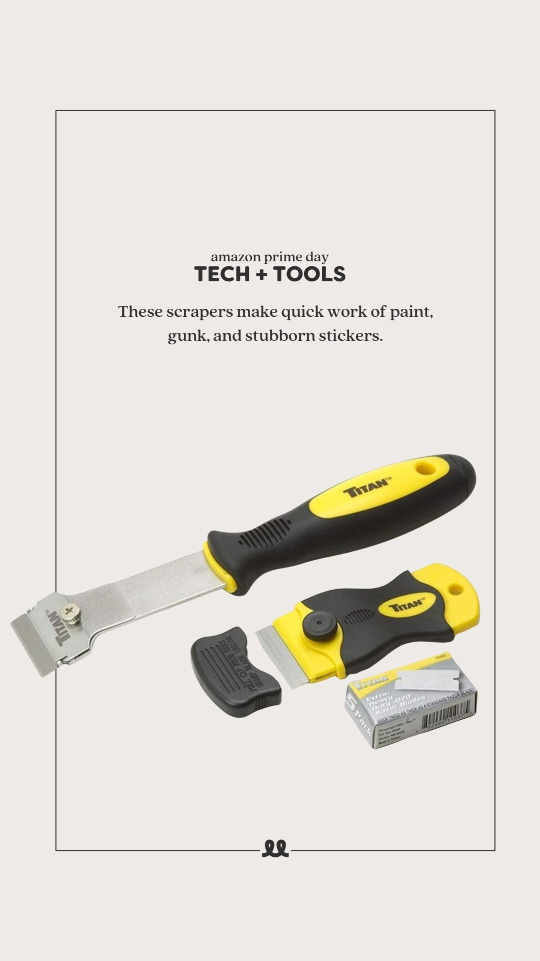 These scrapers make quick work of paint, gunk, and stubborn stickers

#LTKHome #LTKSaleAlert