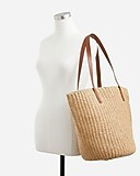 Woven straw market tote | J. Crew US