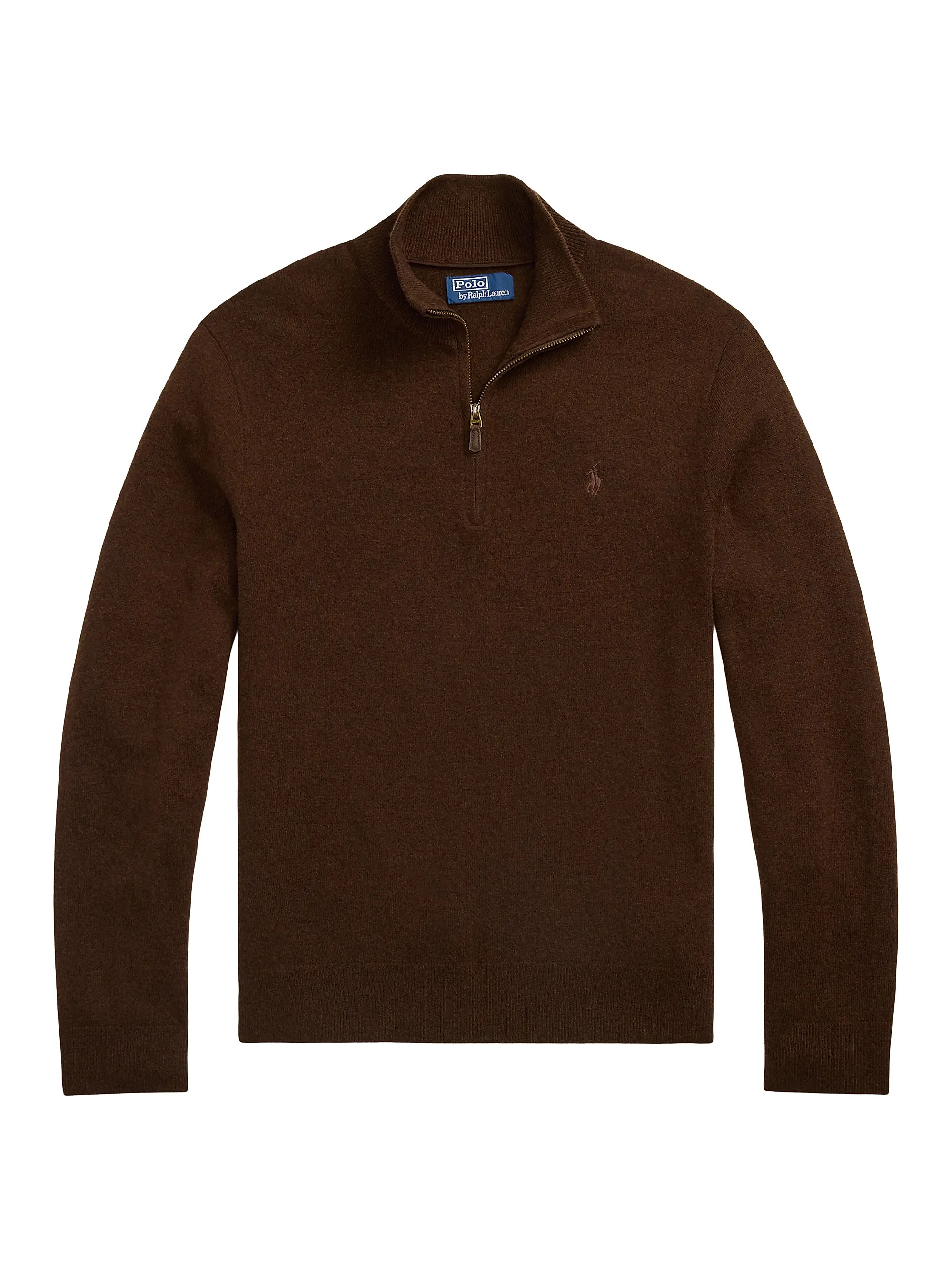 Logo Wool Quarter-Zip Sweater | Saks Fifth Avenue