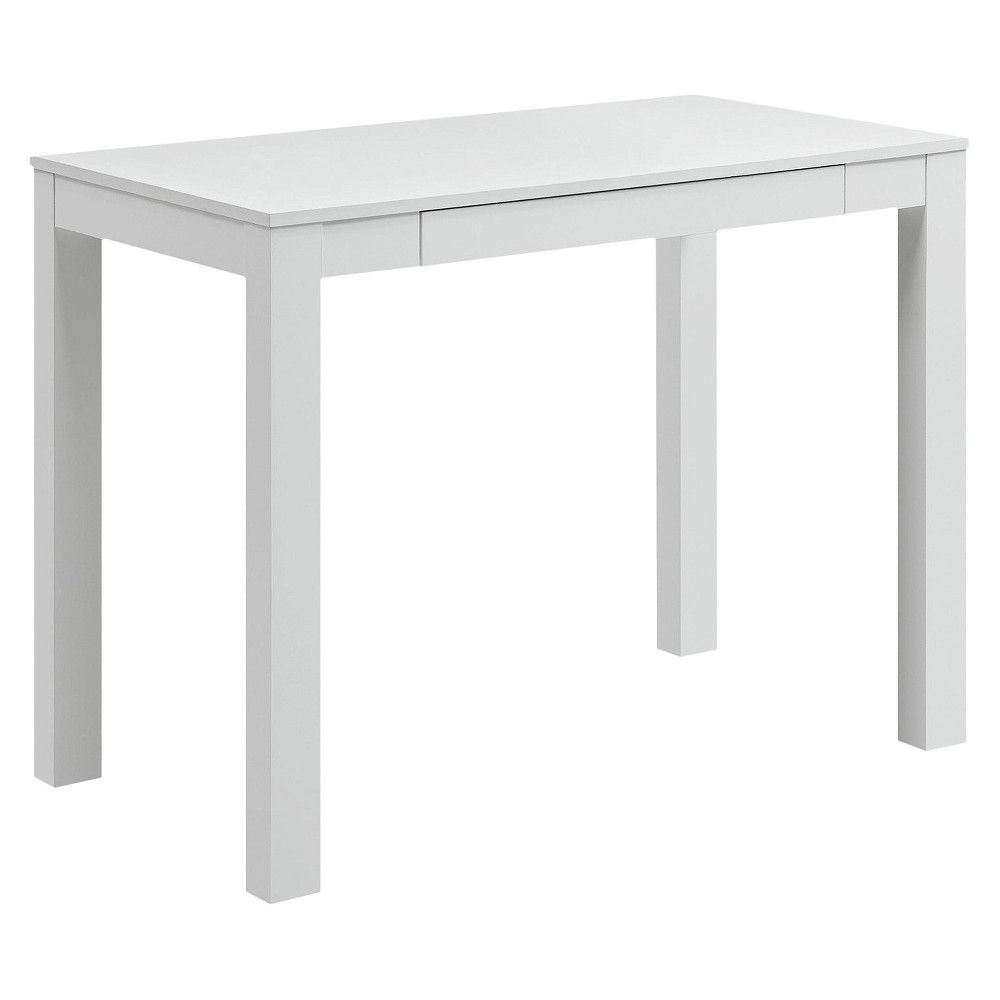 George Wood Writing Desk with Drawers White - Room & Joy | Target