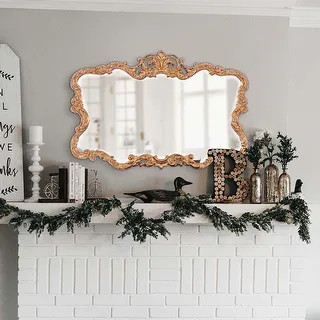 Allan Andrews Talida Gold Wall Mirror - Gold | Bed Bath & Beyond