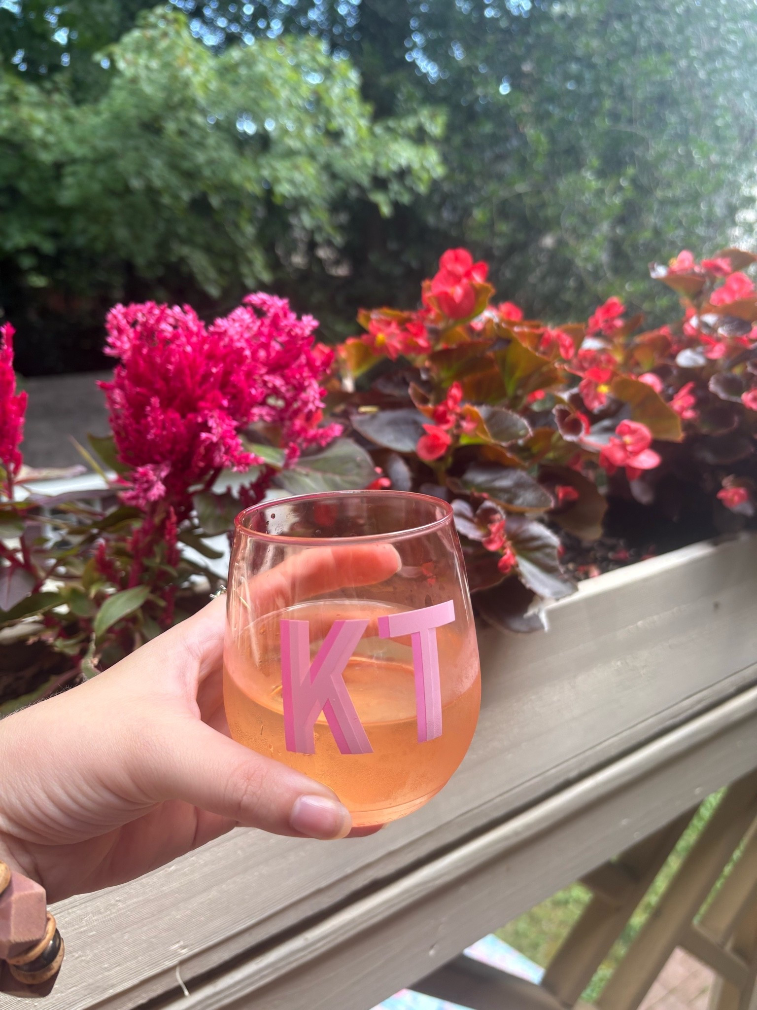 My go-to plastic wine glass with a monogramming option! Comes in a set of 4 💕🌸🍷

#LTKHome #LTKfoodie #LTKdayinmylife