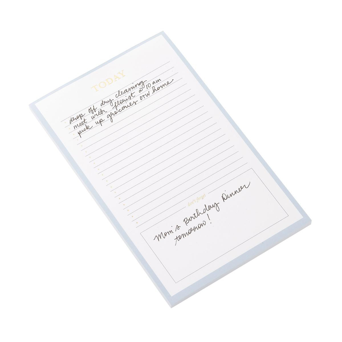 Sugar Paper Today Lined Checklist Notepad | The Container Store