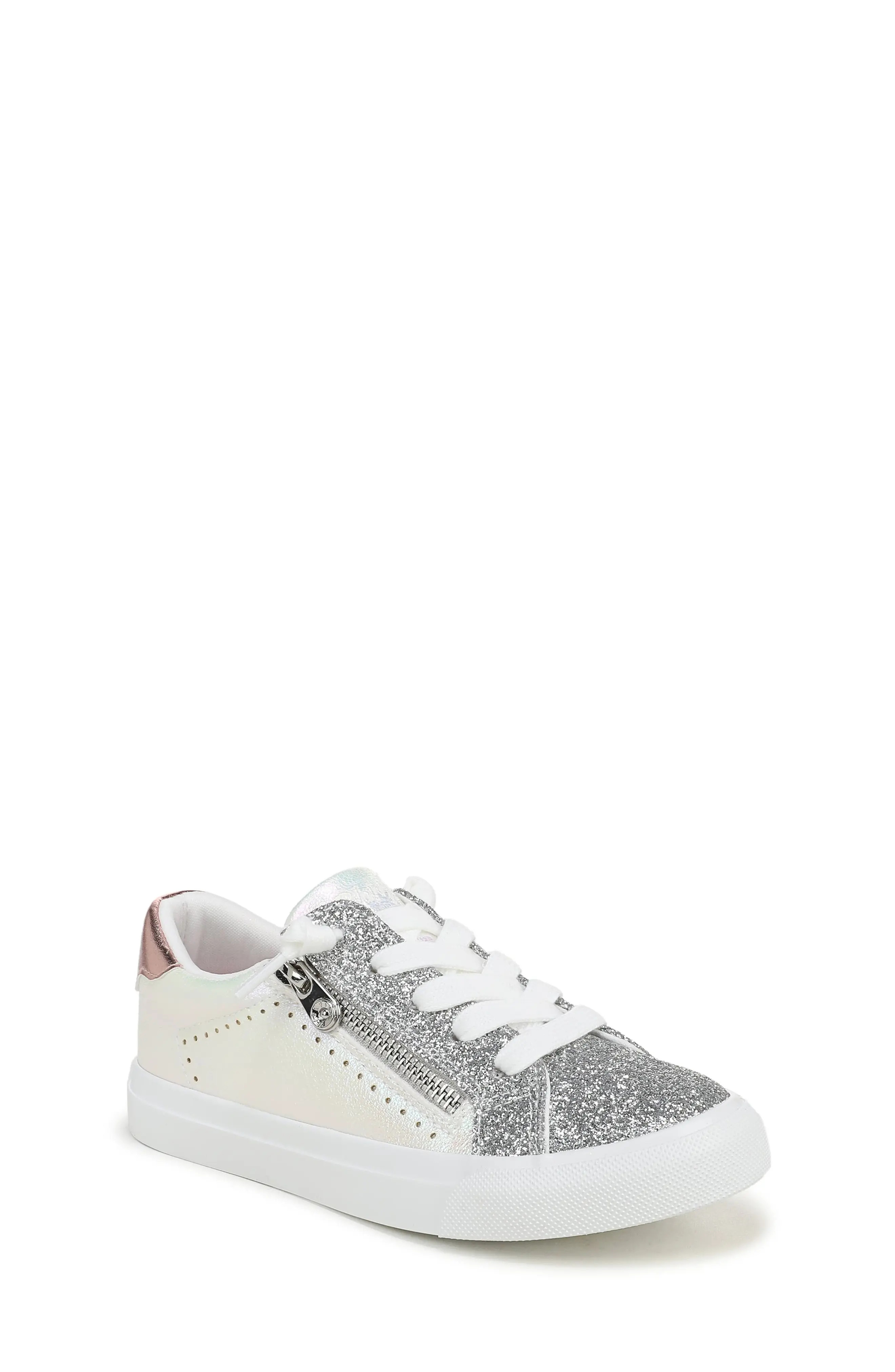 Blowfish Malibu Kids' Perfect Glitter Sneaker in White at Nordstrom Rack, Size 5 M | Nordstrom Rack