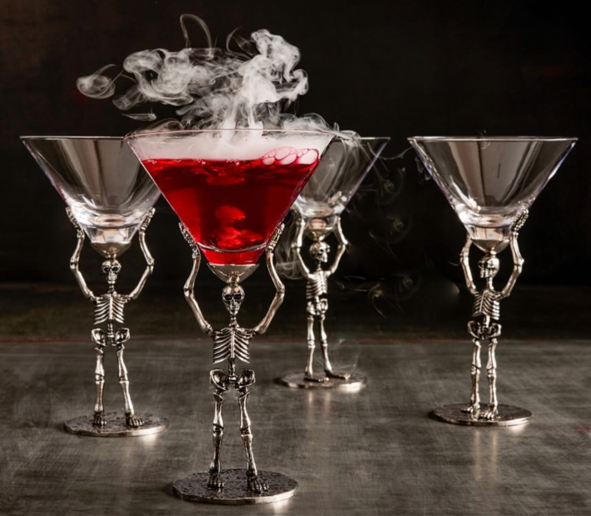 Halloween skeleton martini glasses #LTKHalloween

#LTKhome #LTKSeasonal #LTKFind