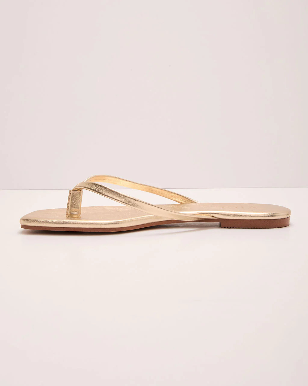 Gael Metallic Thong Sandals | VICI