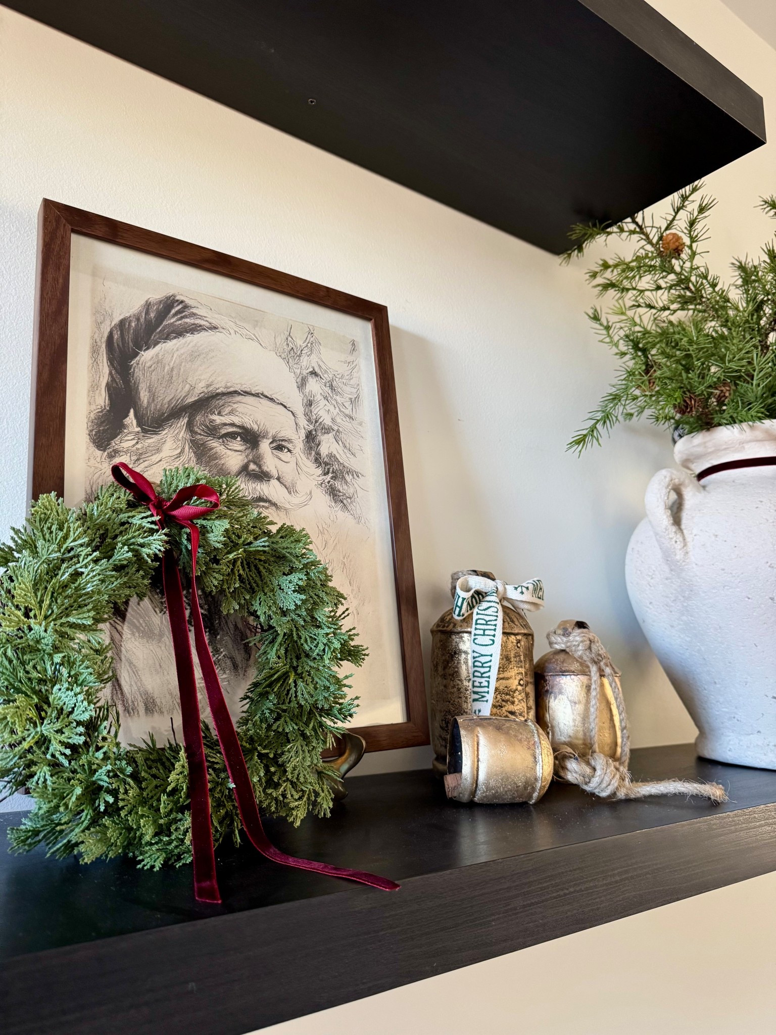 Decorate my living room shelves with me for Christmas 🎅🏻 

#christmas #christmasdecor #christmasinspo #homedecor #homedecorinspo 

#LTKSeasonal #LTKHome #LTKHoliday