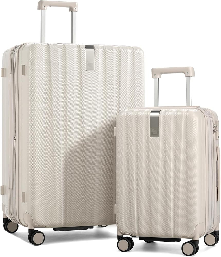 Hanke Expandable Hardshell Luggage Sets 2 Piece Extra Large Suitcases with Lock,28 Inch Luggage w... | Amazon (US)