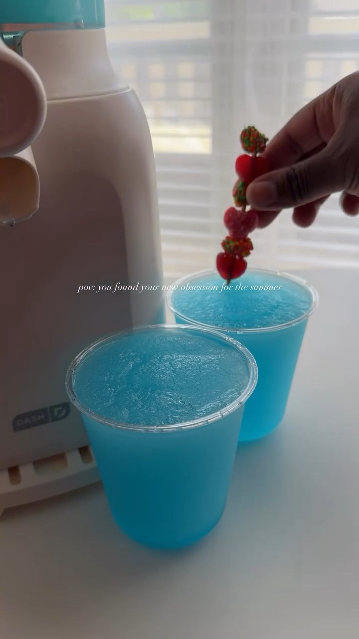 my new summer obsession 🤭 comment SLUSH for a DM with the link to shop this post! ✨ Stay tuned for endless slushy recipes!! 🍹 @bydash 

#slushiefun #frozendrinks #summerrefresh #slushies #drinkideas